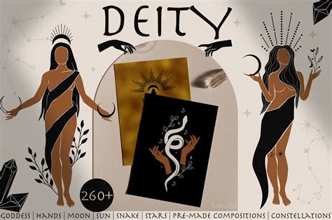 Deity Mystical Collection Celestial Mystical Tattoos