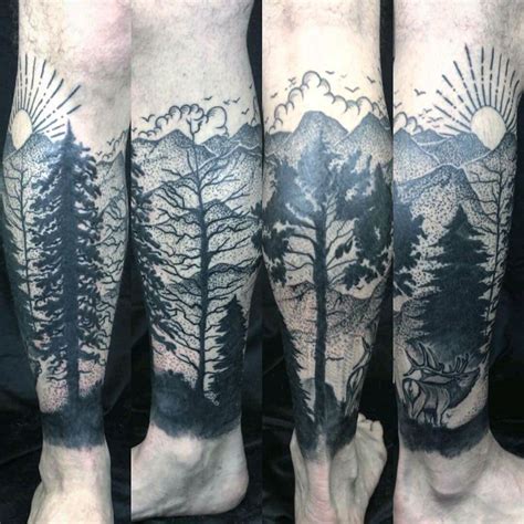 Details More Than 67 Nature Leg Sleeve Tattoo Super Hot In Cdgdbentre