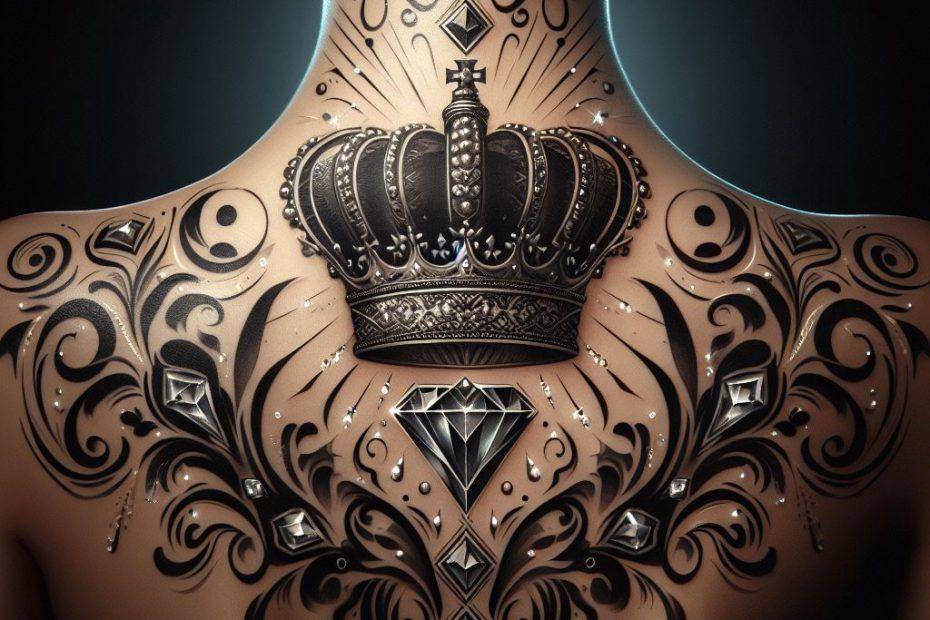 Diamond Crown Tattoo: Symbolism & Design Ideas