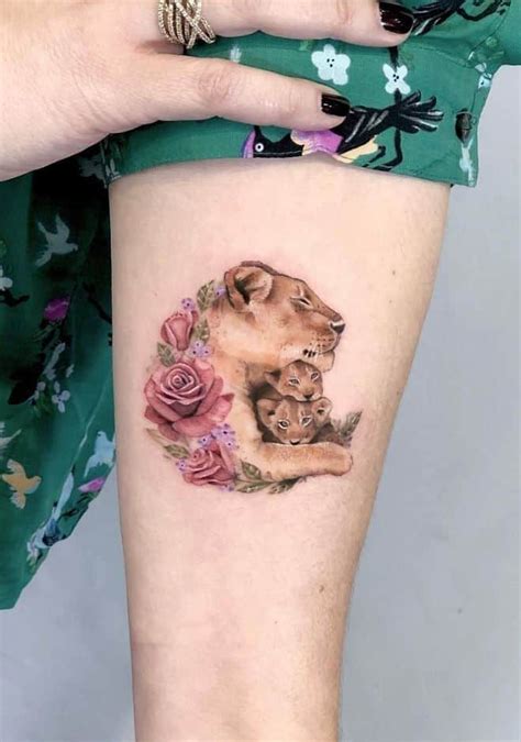 Discover 66 Lioness And Cubs Tattoo Best In Coedo Com Vn