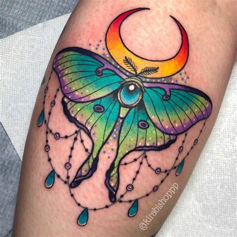 Discover 71 Neo Traditional Luna Moth Tattoo Latest In Cdgdbentre