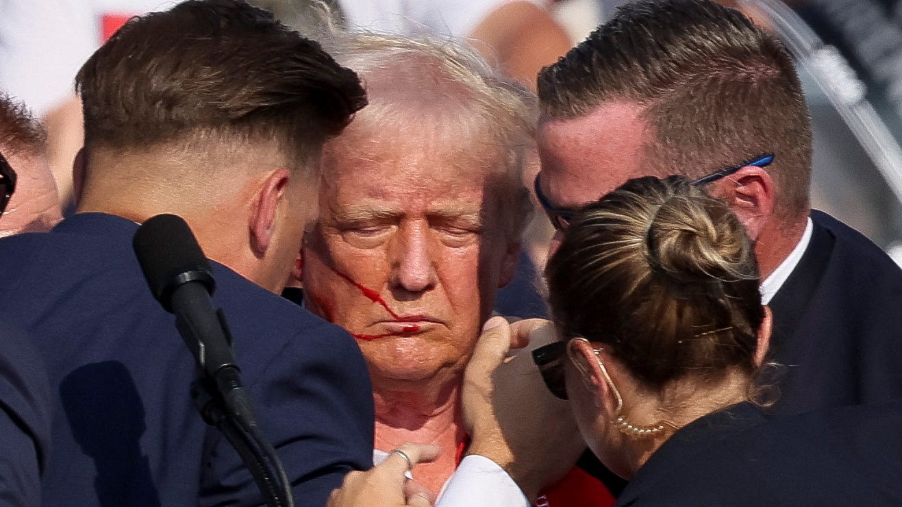 Donald Trump S Weird Ear Photo Raises Questions Newsweek