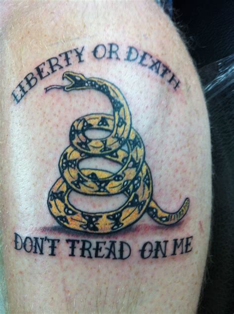 Don't Tread On Me Tattoos: Bold Freedom Ink Ideas