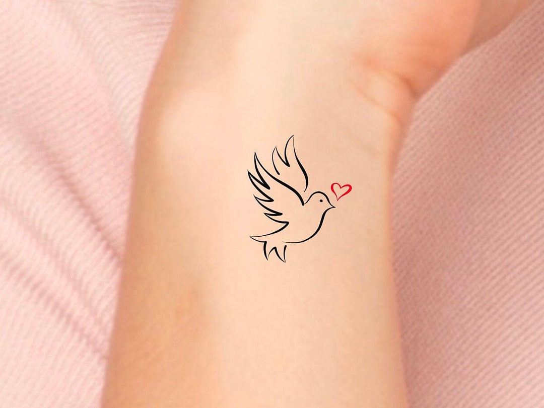 Dove Tattoo Etsy