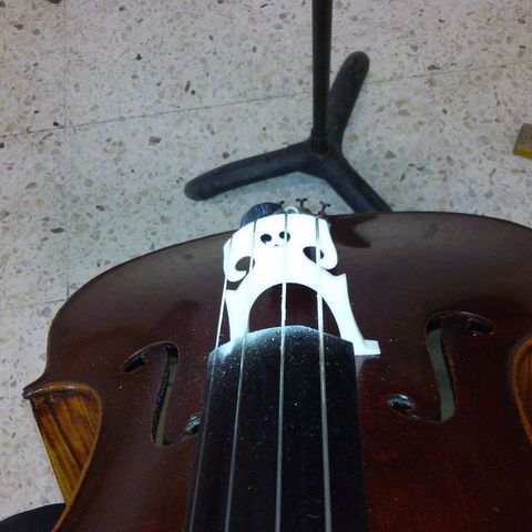 Download Free 3D Printing Templates Cello Bridge Cults