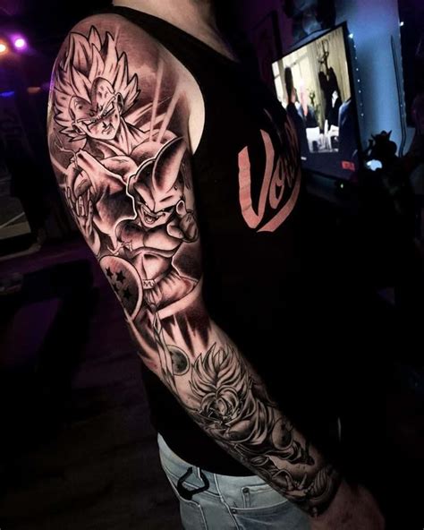 Dragon Ball Z Tattoo Sleeve By Ry Tattoomiester Dragon Ball Z Dragon Dragon Ball Z Tattoo Sleeve By Ry Tattoomiester Dragon Ball Z Dragon