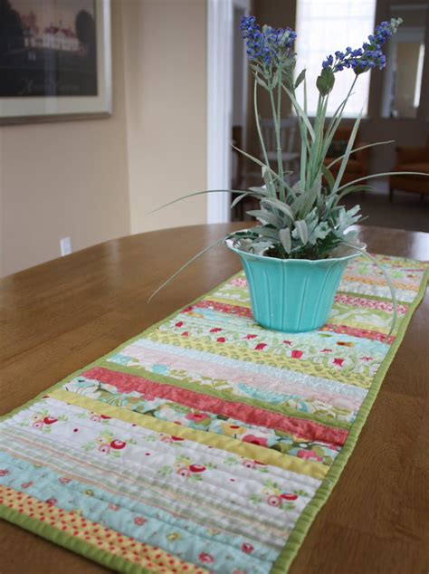 Easy Diy Quilted Table Runner Tutorial Diary Of A Quilter Quilted