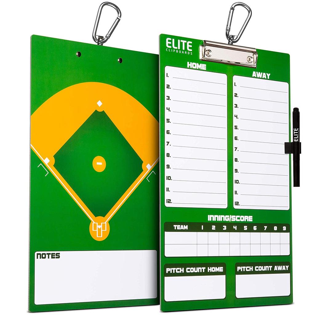 Elite Dry Erase Baseball Coaches Clipboard Murray Sporting Goods