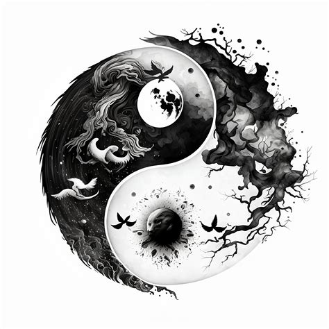 Etsy Yin Yang Ying Yang Tattoo Inspirational