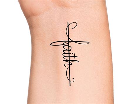 Faith Tattoo Lettering
