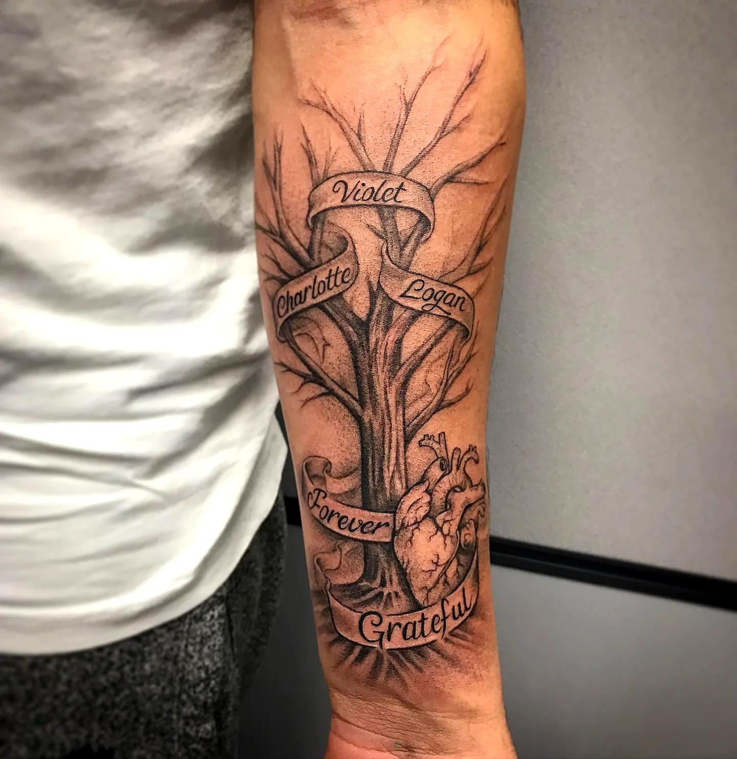 Family Tree Tattoo Designs On Arm Family Tree Tattoo Designs On Arm