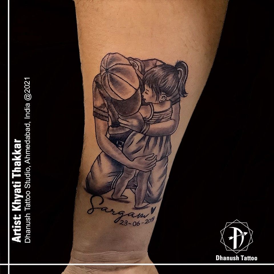 Father And Daughter Tattoos To Celebrate Your Bond In 2024