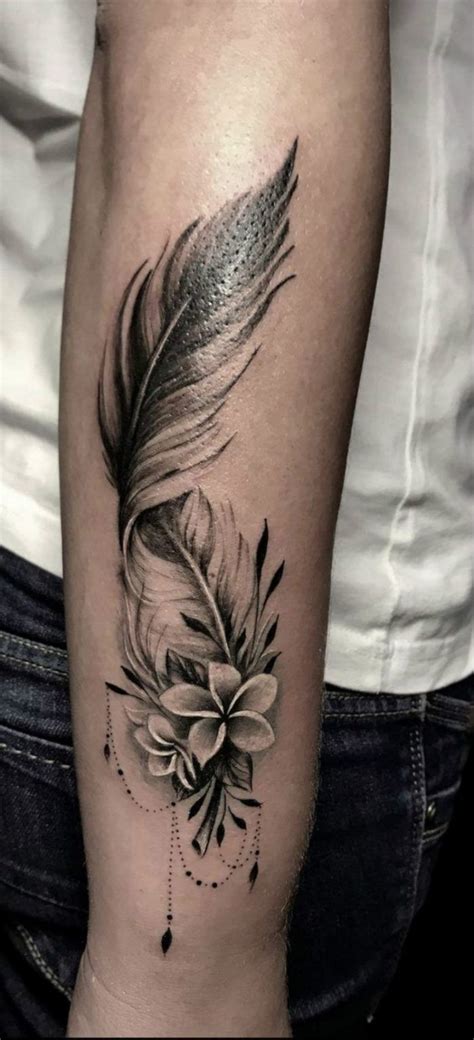 Feather Tattoo Designs On Arm