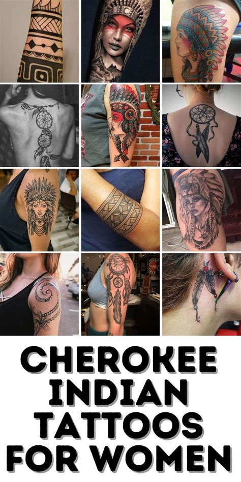 Female Cherokee Tribal Tattoos