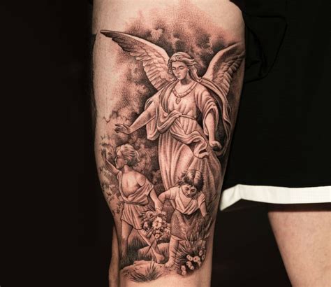 Female Guardian Angel Tattoo Ideas & Meanings