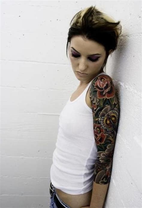 Stunning Female Sleeve Tattoo Ideas & Inspiration