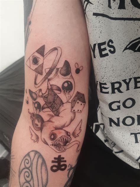 Finally Got My Binding Of Isaac Tattoo I Couldn T Be More Excited R