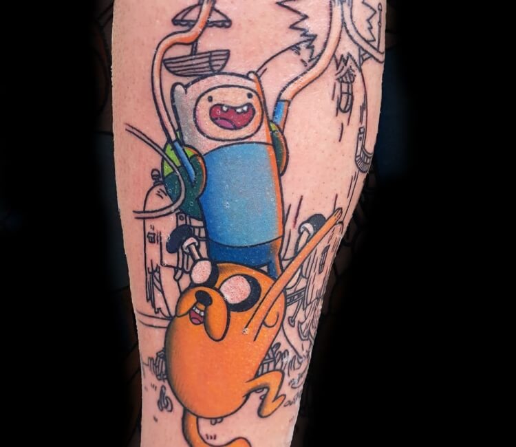 Finn and Jake Tattoo Ideas: Adventure Time Ink Inspiration