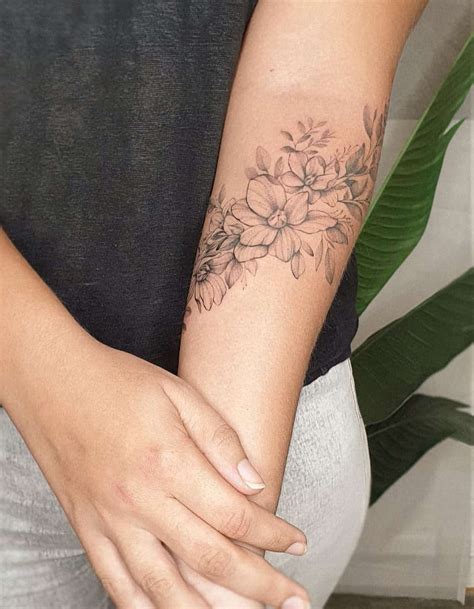 Floral Arm Tattoos For Women: Stunning Designs & Ideas