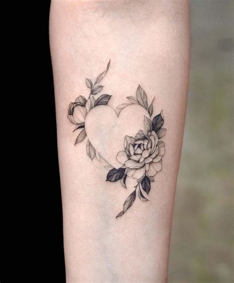 Floral Heart Tattoos: Creative Design Ideas & Inspiration