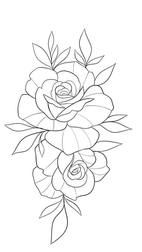 Stunning Flower Stencil Ideas for Your Next Tattoo