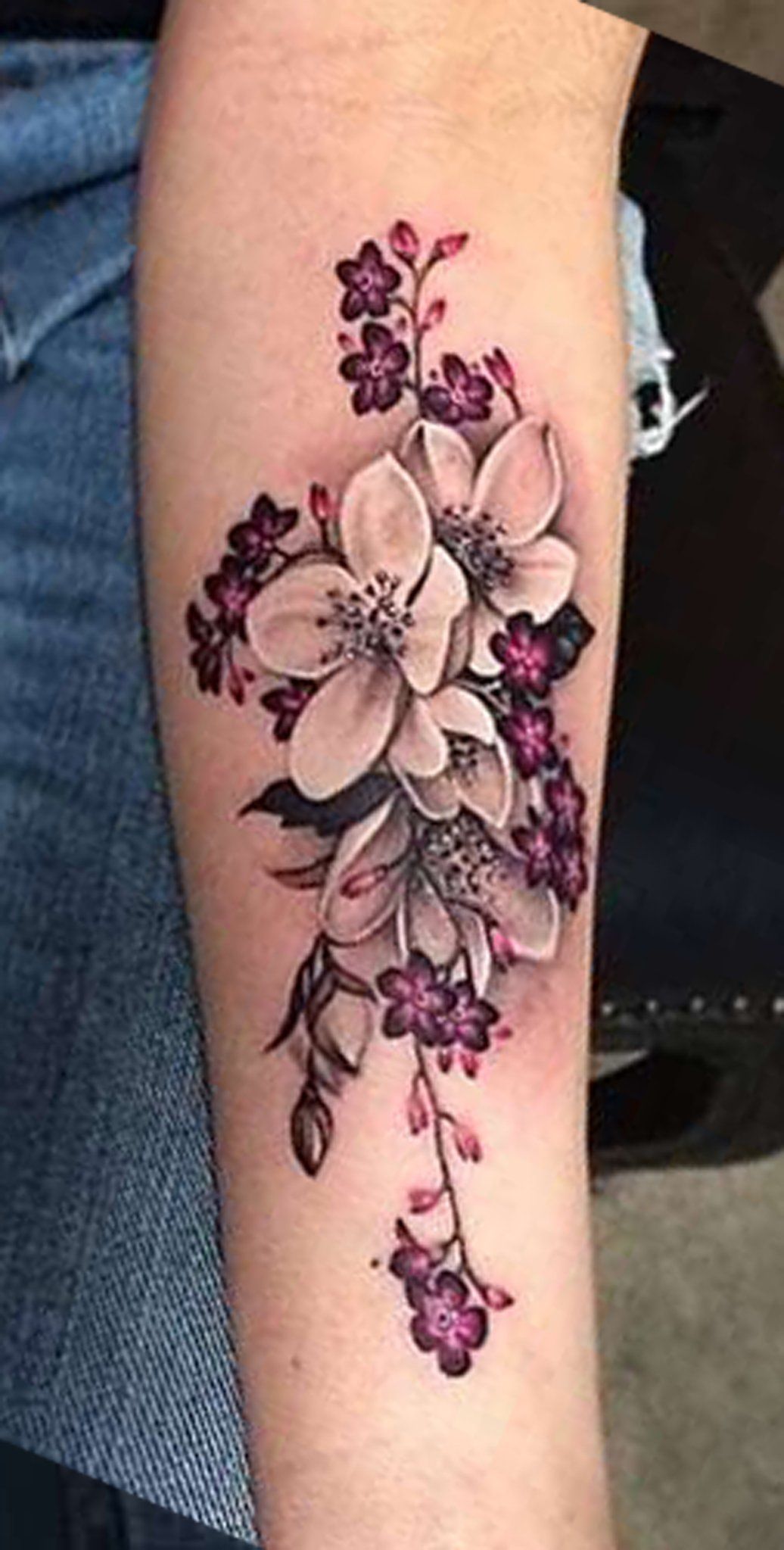 Flower Tattoo Arm Flower Tattoo Designs Flower Patterns Color
