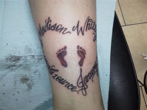 Footprint Tattoos Designs Ideas And Meaning Tattoos For You