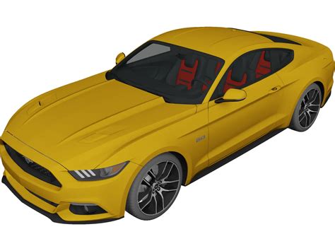 Ford Mustang Gt 3D Model For Download Ford Mustang Gt 3D Model For Download