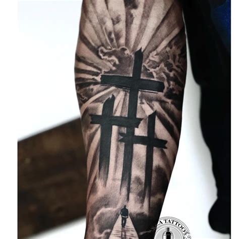Forearm 3 Cross Tattoo: Meaning & Design Ideas