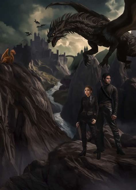 Fourth Wing By Rebecca Yarros Violet And Xaden Concept Art