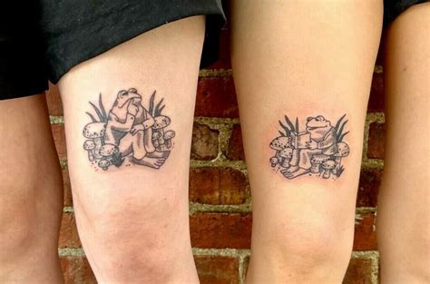 Frog And Toad Tattoo