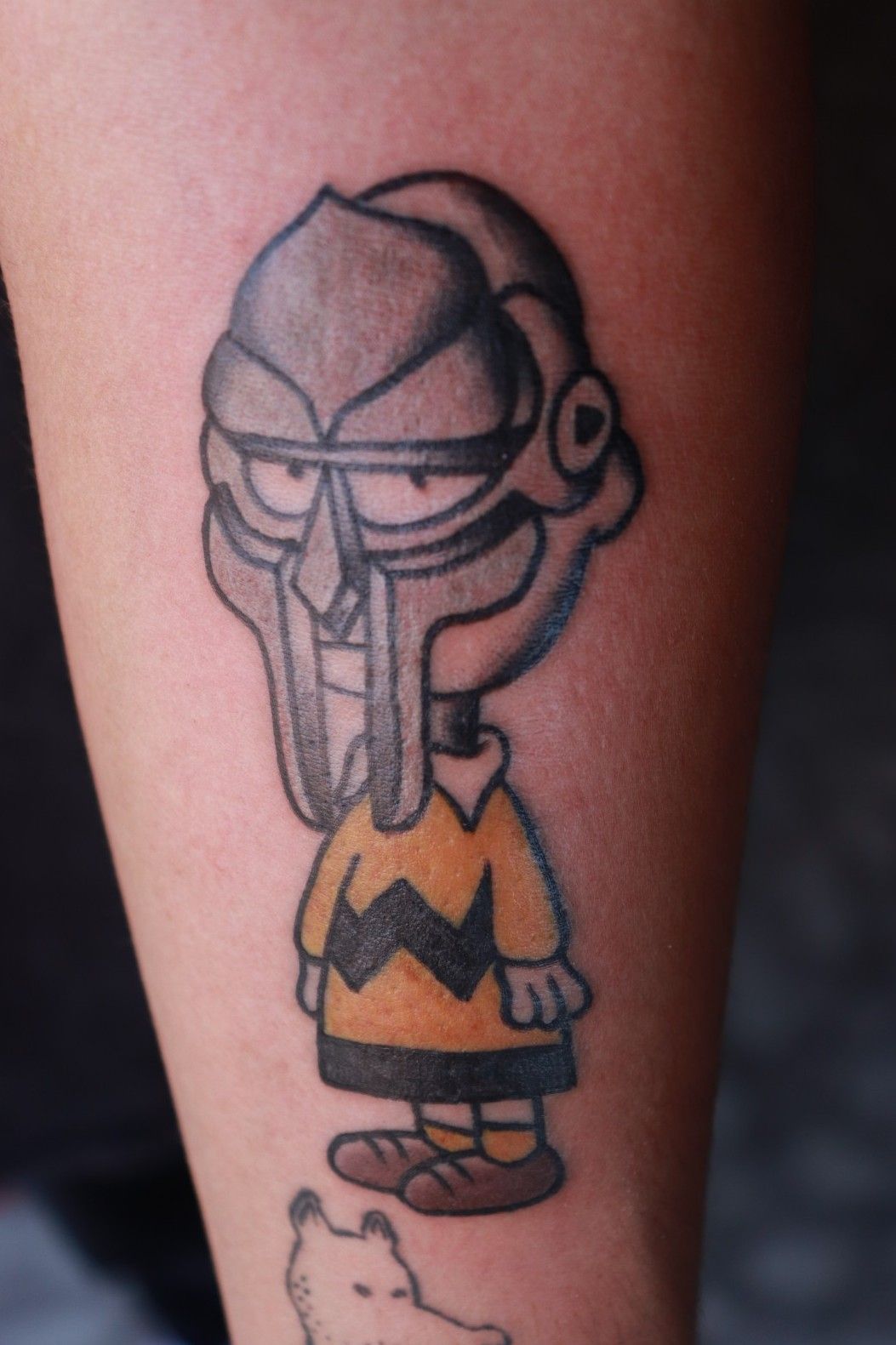 Fyeahtattoos Com Mf Doom Mask Done By Mick At Vintage Tattoo