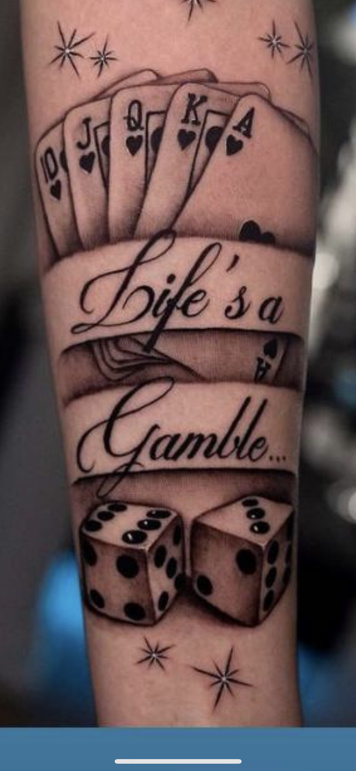 Gamble Tattoo Ideas Printable Computer Tools