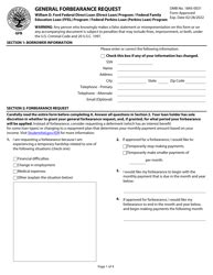General Forbearance Request Fill Out Sign Online And Download Pdf