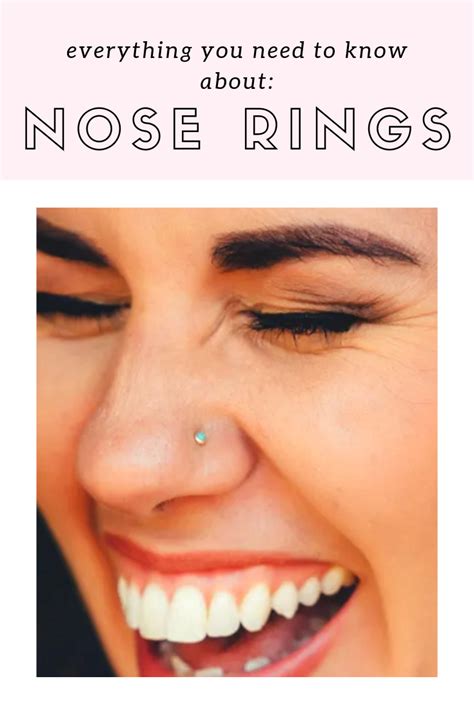 Getting Prepared For Your Nose Piercing Styles Sizing And More