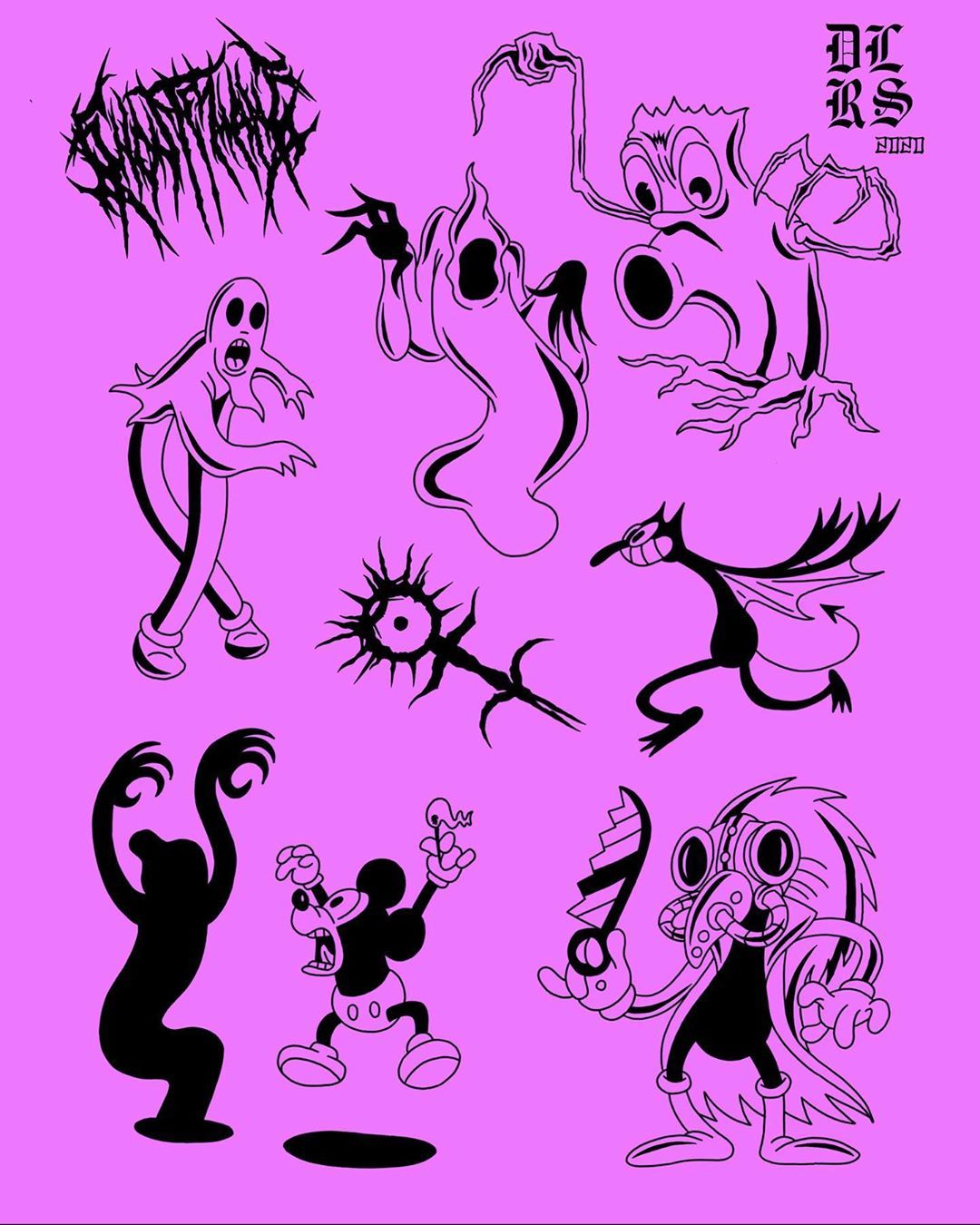 Ghostemane Inspired Tattoos