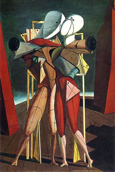 Giorgio De Chirico Hector And Andromache 1917 Metaphysical Art