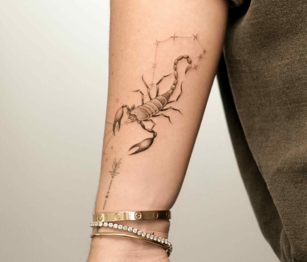 Girly Scorpio Tattoo Ideas: Feminine Designs & Inspiration