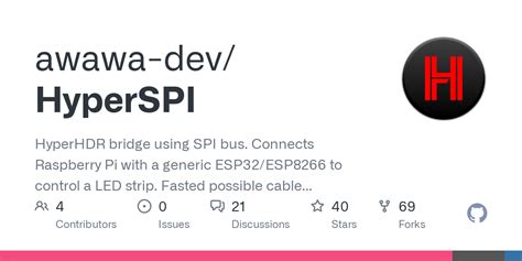 Github Awawa Dev Hyperspi Hyperhdr Bridge Using Spi Bus Connects