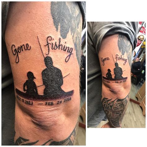 Gone Fishing Tattoo