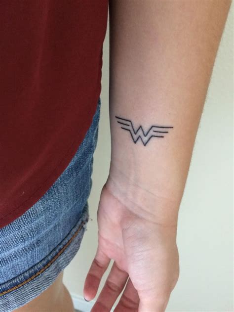 Got My First Tattoo Gotta Love Wonder Woman From Hart And