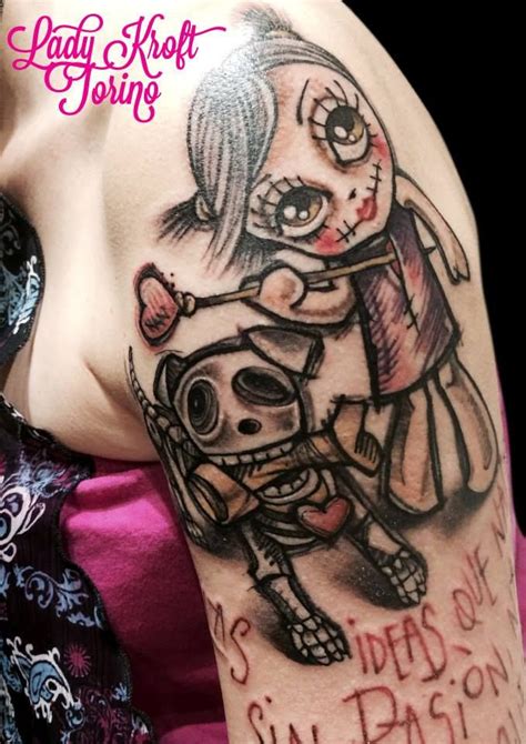 Gothic Voodoo Doll Tattoo Gothic Voodoo Doll Tattoo