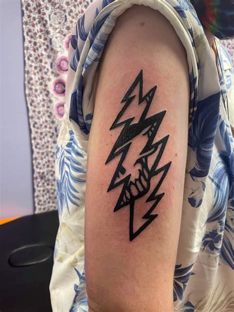Grateful Dead Lightning Bolt Tattoo Ideas & Meaning