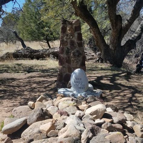 Grave Of Johnny Ringo Dragoon Arizona Atlas Obscura