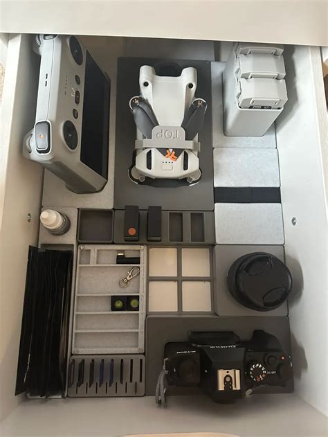 Gridfinity Drone Mount: Organize Your Drone Accessories Easily