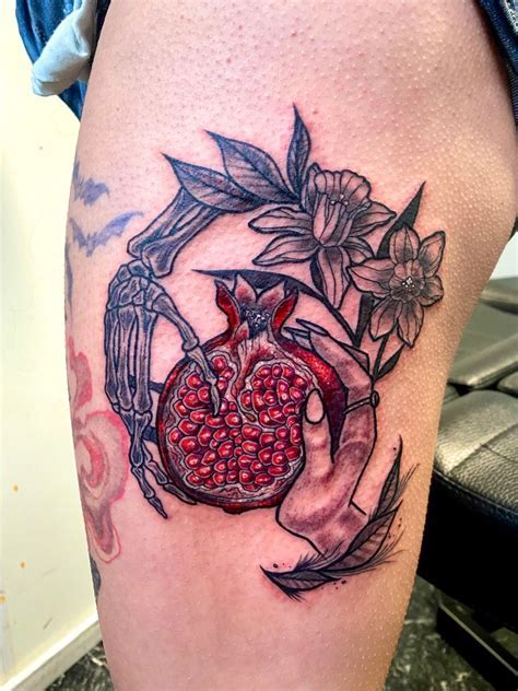 Hades Persephone Tattoo Pomegranate Tattoo Inspirational Tattoos