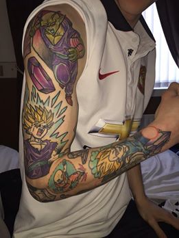 Half Sleeve Dragon Ball Z Tattoo Sleeve 196959