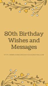 Happy 80Th Birthday 55 Wishes Messages Poems Someone Sent You A