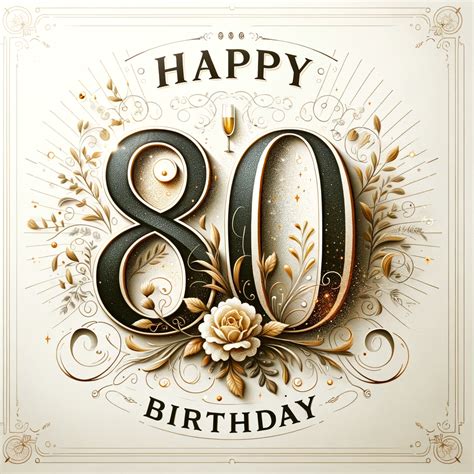Celebrating 80 Years: Happy Birthday Wishes & Ideas