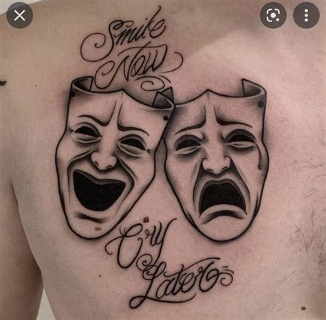Happy Face Sad Face Tattoo: Meaning & Design Ideas